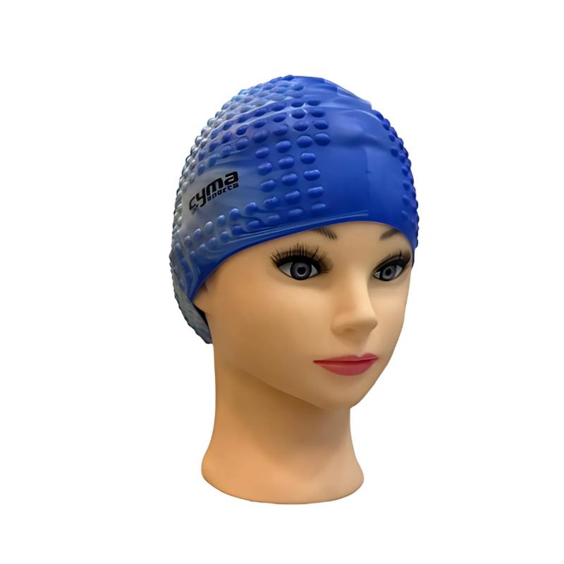 Cyma Multicolored Bubble Swimming Cap