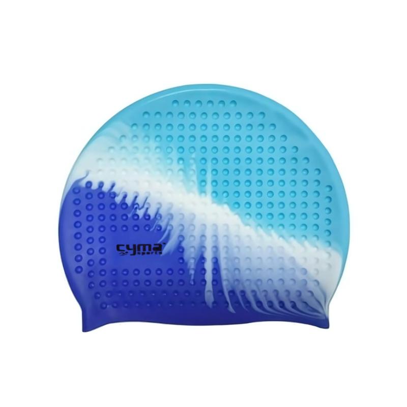 Cyma Multicolored Bubble Swimming Cap