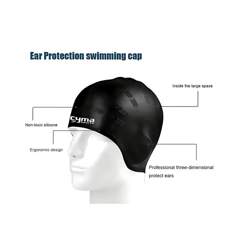 Cyma Ear Swimming Cap