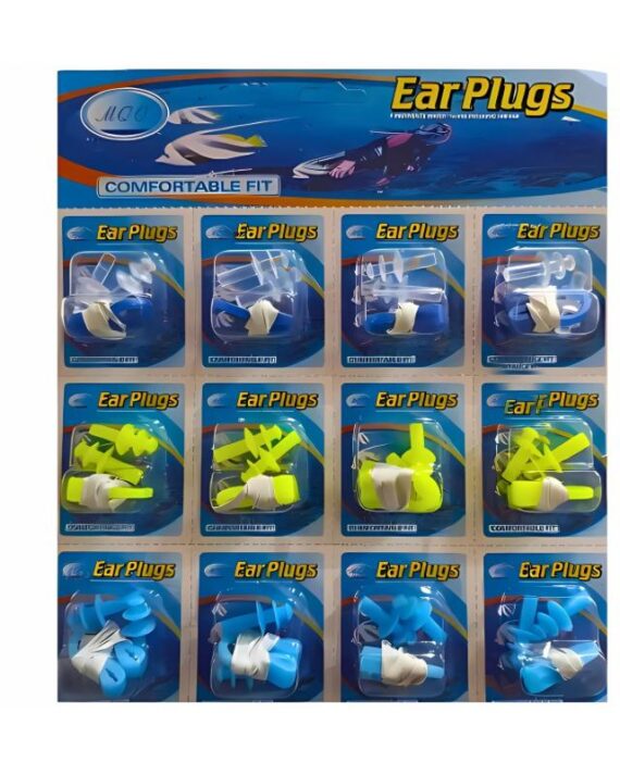 Combo Ear Plugs and Nose Clips