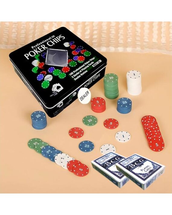 Poker chips (Set of 100)