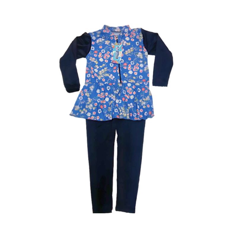 Cyma Girls Front Zip Swimming Costume CS-SC-1667