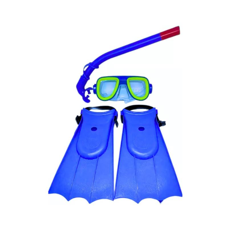 Swim Mask, Goggles, Snorkel and Flickers Set 1739