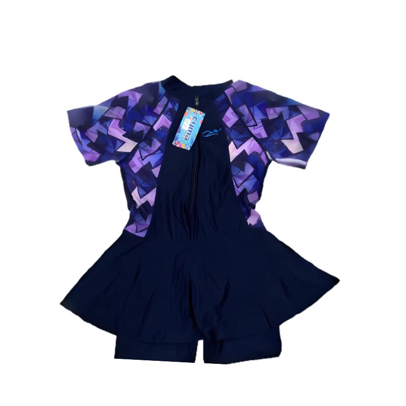 Cyma Ladies Front Zip Swimming Costume CS-SC-5006